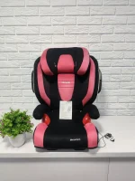 Автокрісло RECARO Monza Nova 2 Seatfix бустер (чорно-червоний)