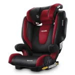 автокрісло РЕКАРО МОНЗА НОВА 2 Seatfix ISOFIX ЧОРНО-ЧЕРВОНЕ бустер